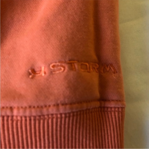 Under Armour Storm Loose Sweatshirt Hoodie Orange Pink Logo Pullover M - Picture 5 of 16